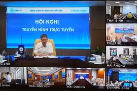 EVNNPC tổ chức Hội nghị truyền hình trực tuyến rà soát tình hình triển khai Dự án KWF3.1