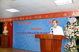 Tọa đàm: Nhà báo Nguyễn Thành Lê với báo chí cách mạng Việt Nam