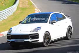 Lộ diện ngoại hình mới của Porsche Cayenne Coupe 2022 khi đang chạy thử nghiệm