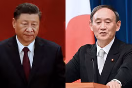 Ông Tập điện đàm lần đầu với ông Suga, không đề cập tới chuyến thăm Nhật Bản