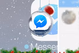 Hướng dẫn cách tạo hiệu ứng tuyết rơi Giáng sinh lên Facebook Messenger