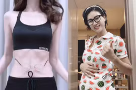 Trang Trần khoe vòng eo 109 lớn gấp đôi Ngọc Trinh