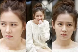 Son Ye Jin - để mặt mộc khi quay phim vì quá đẹp