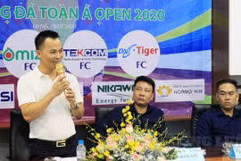 Khởi động Giải bóng đá “Toàn Á Open 2020”