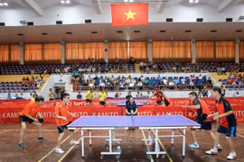 208 vận động viên tham gia Giải bóng bàn Cúp Hội Nhà báo Việt Nam năm 2020