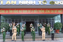 Tuổi trẻ Công an Đồng Nai sôi nổi với “Vũ điệu rửa tay”