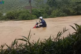 Ảnh hưởng bão số 1, Sơn La mưa to gây ngập úng cục bộ
