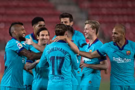 Vòng 28 La Liga: Barcelona đè bẹp Mallorca 4-0