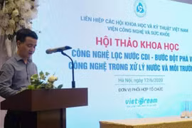 Công nghệ lọc nước CDI - bước đột phá về xử lý nước và môi trường
