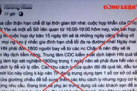 Chống tin giả: Triệu tập, xử phạt người tung tin đồn “Hà Nội sắp vỡ trận”