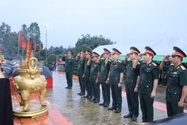 Bình Phước tổ chức lễ viếng, truy điệu, an táng 58 hài cốt liệt sĩ