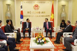 Đại tướng Tô Lâm tiếp Đại sứ đặc mệnh toàn quyền Hàn Quốc tại Việt Nam