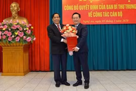 Thứ trưởng Bộ Kế hoạch & Đầu tư làm Phó Bí thư Tỉnh ủy Nghệ An