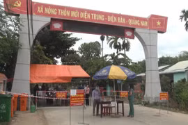 Quảng Nam: Gỡ lệnh phong tỏa một số khu vực tại thị xã Điện Bàn