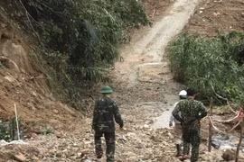 Đường 71 vào Thủy điện Rào Trăng 3 đã thông tuyến trở lại