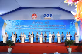 Động thổ Tổ hợp Trung tâm Hội nghị Quốc tế quy mô hàng đầu Việt Nam tại FLC Vĩnh Phúc