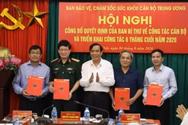 Thứ trưởng Bộ Y tế giữ chức Phó Ban Bảo vệ, chăm sóc sức khỏe cán bộ Trung ương