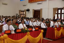 Chủ nhiệm UBKT Trung ương dự Đại hội Đại biểu Đảng bộ huyện Hương Sơn