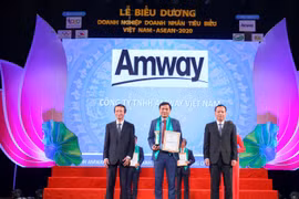 Amway Việt Nam vinh dự nhận giải thưởng tại Diễn đàn Doanh nghiệp Asean+3