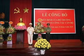 Phó Giám đốc Công an Hải Phòng giữ chức Giám đốc Công an Hà Nam