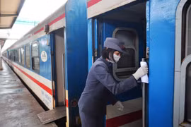 Đường sắt dừng đón trả khách tại các ga ở thành phố Hải Dương