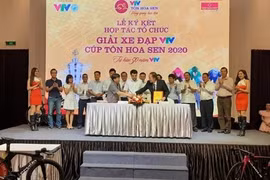 Công bố Giải xe đạp VTV Cúp Tôn Hoa Sen 2020