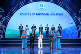 Hòa Phát lần thứ 5 liên tiếp đạt Thương hiệu Quốc gia Việt Nam
