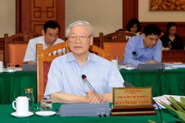Bộ Chính trị làm việc với 10 đảng bộ trực thuộc Trung ương