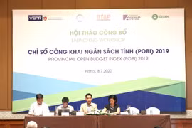 Vẫn còn 3 tỉnh ít công khai về ngân sách với chỉ số minh bạch rất thấp
