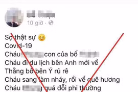 Hà Nội: Tung tin giả về ca nhiễm Covid-19 thứ 17 nguy kịch, nam thanh niên 22 tuổi bị xử lý