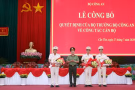 Bộ Công an điều động, bổ nhiệm 3 Phó Giám đốc Công an TP Cần Thơ