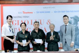 Danko Group tặng quà cựu Thanh niên xung phong Thái Nguyên