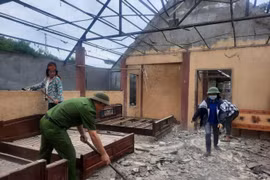 Chùm ảnh thiệt hại tại huyện Mộc Châu - Sơn La do động đất