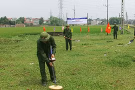 Doanh nghiệp chi tiền tỷ rà phá bom, mìn tại KĐT hiện đại nhất thị xã Phổ Yên