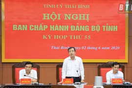 Hình thức kỷ luật Trưởng ban Nội chính Thái Bình do Trung ương quyết định