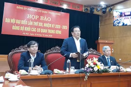Đại hội Đảng bộ Khối các cơ quan Trung ương diễn ra từ ngày 27 đến 29/10