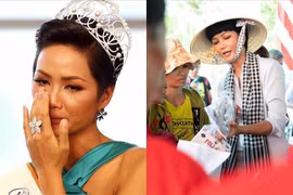 H'Hen Niê bật khóc trước nhận xét làm từ thiện keo kiệt