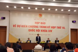 Kỳ họp thứ 10, Quốc hội khóa XIV : Quốc hội sẽ dành 7 ngày cho công tác xây dựng pháp luật
