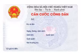 Quy trình cấp thẻ căn cước công dân theo mẫu mới