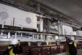 Dự án đường sắt Nhổn-ga Hà Nội sẽ khoan ngầm vào tháng 1/2021
