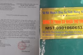 Đề nghị kiểm tra, báo cáo vụ người dân "tố" Công ty TNHH nhựa Thọ Vinh gây ô nhiễm môi trường