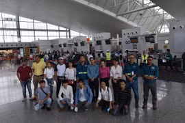 Tổng Công ty Lắp máy Việt Nam (LILAMA) đón 140 người lao động ở Brunei Darussalam trở về nước
