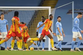 Man City 1-1 West Brom ở vòng 13 Premmier League 2020/21