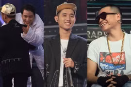 Karik tung 'nón vàng' giành thí sinh Duy Andy của Wowy trong "Rap Việt"