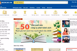 Bắt đầu triển lãm sách trực tuyến mừng Quốc khánh từ ngày 1/9
