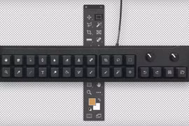 Bàn phím mini được thiết kế dành riêng cho dân chuyên Photoshop