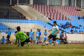 Liên quân các Nhà báo tại Hà Nội giành huy chương vàng Cup Bóng đá chào Xuân 2021