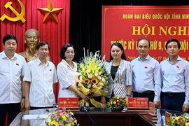 Bà Nguyễn Thị Thu Hà làm Trưởng đoàn Đại biểu Quốc hội tỉnh Ninh Bình