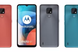 Motorola ra mắt điện thoại giá rẻ Moto E7 có camera 48MP