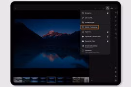 Người dùng iPad đã có thể chuyển ảnh dễ hơn giữa Lightroom và Photoshop